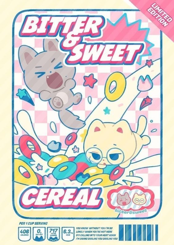 Bitter & Sweet Cereal Poster