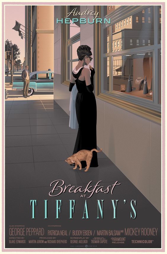 Audrey Hepburn Estate: Breakfast at Tiffany’s Poster