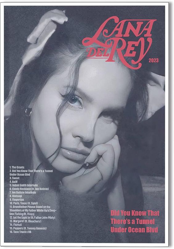 Aesthetic Lana Del Rey Poster