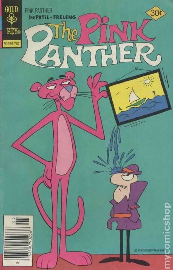 The Pink Panther Poster, Retro Poster, Vintage Poster