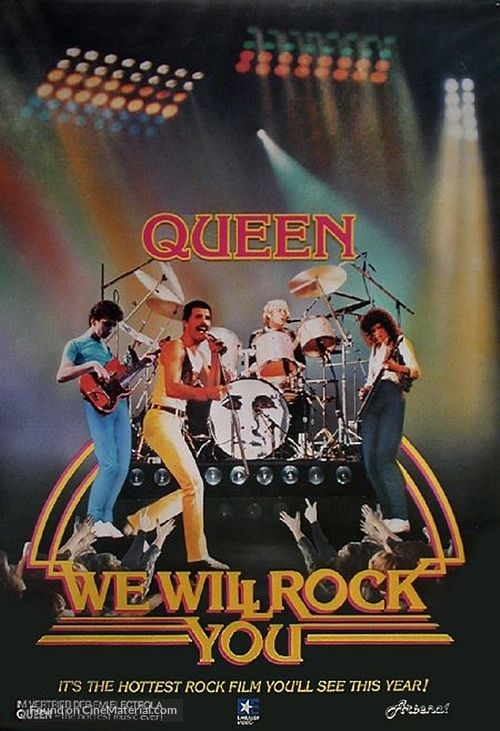 We Will Rock You: Queen Live in Concert Poster