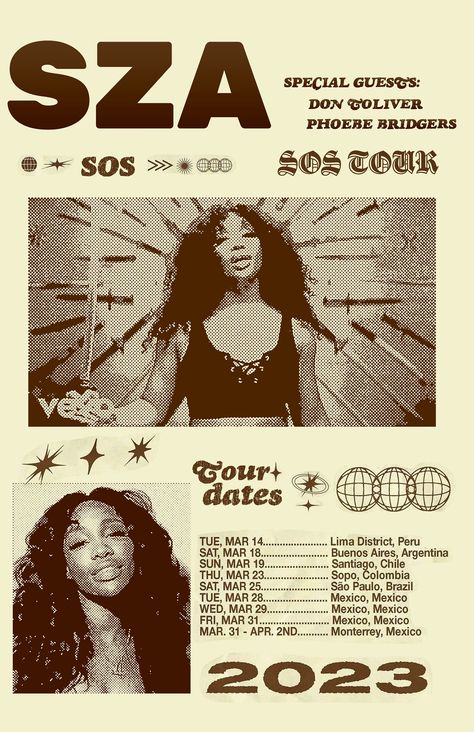 SZA Music Poster, Retro Poster, Vintage Poster