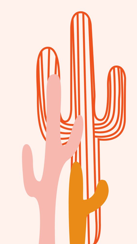 Cactus Colorpop Poster N015