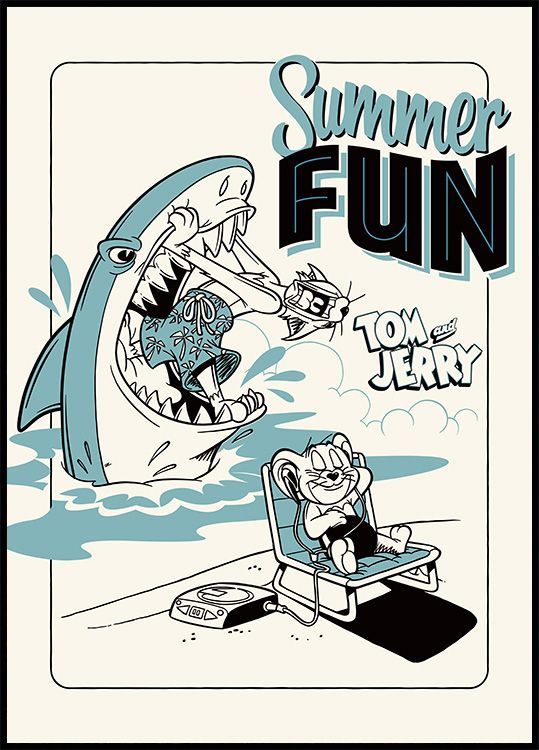 Tom & Jerry – Summer Fun Poster