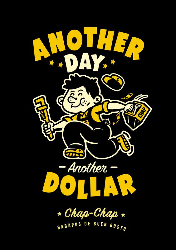 Another Day Dollar Poster N065