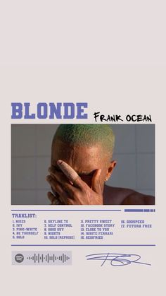 Blonde frank ocean wallpaper, Poster Wall Art Ideas, Poster Ideas, Wall Art Design Ideas, Poster print, Wall Art