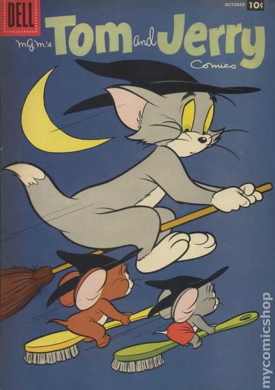 Tom and Jerry (1949-1980 Dell/Gold Key) comic books Poster