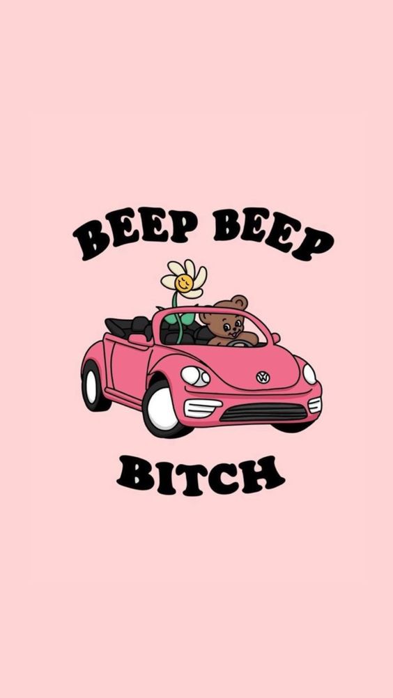 Beep Beep Bitch Poster