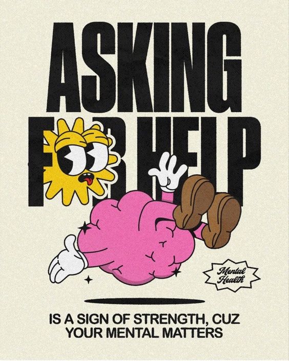 Asking For Help Poster N065