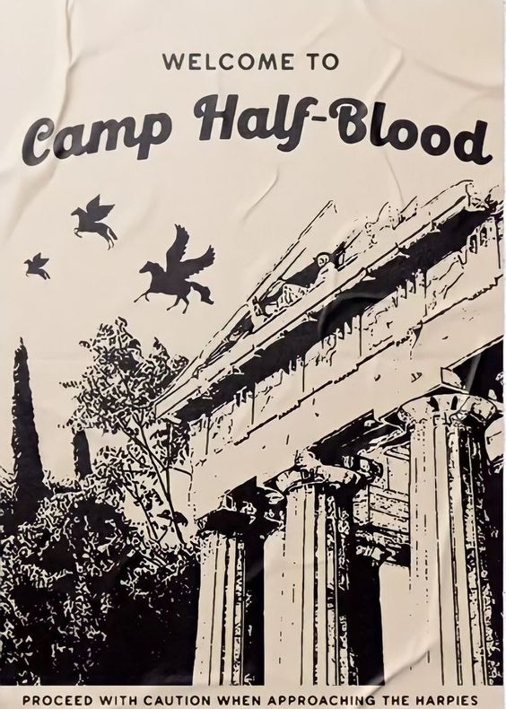 Welcome To Camp Half Blood Poster