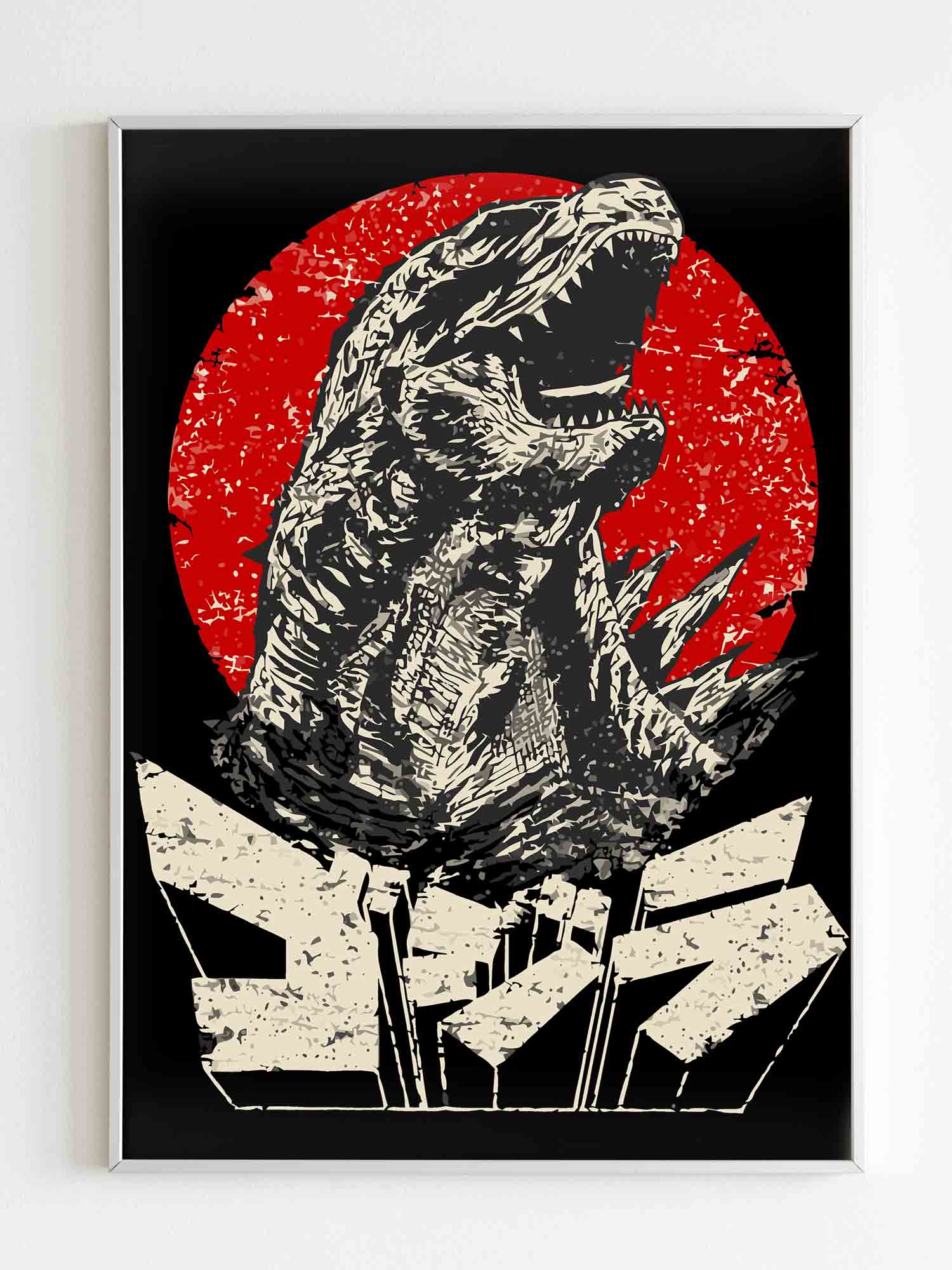 The Last O The King Godzilla Poster, Poster print, Wall Art